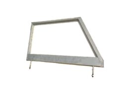 Galvanised Unglazed For Series 2 Left Hand Front Door Top (S)