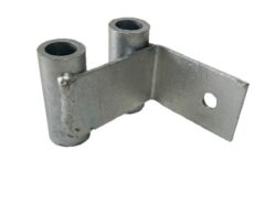 Defender Twin Tube Spacer Rear Crossmember Anti Crush - Standard OE Thickness Material Galvanised Finish