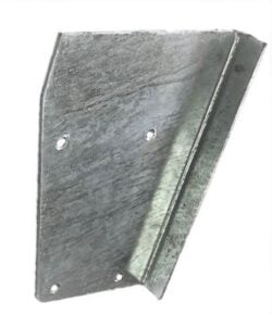 Right Hand Rear Bracket/ Corner Capping Galvanised