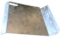 Range Rover Clasic Rear Mudflap Mounting Brackets N/S (L/H) Galvanised
