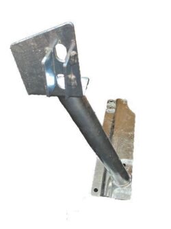 R/H REAR SEAT BELT MOUNTING TUBE 90 & 110 PUMA GALVANISED FINISH