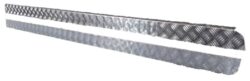 130" Chequer Plate Sill Protectors
