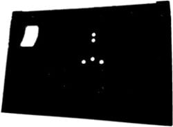 Defender 90/110 Safari Rear Door Skin (Carrier Holes)