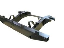 DEFENDER 90" 200/300 TDI REAR 1/3 CHASSIS 900MM LONG CHASSIS LEGS