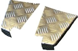 DEFENDER 90" SLIM LINE REAR WING CORNERS