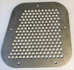 STAINLESS STEEL AIR INTAKE GRILLE FOR DEFENDER SIDE WING