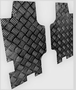 DEFENDER REAR 1/4 PANEL CHEQUER PLATE
