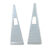 3mm Heavy Duty Silver Powder Coated