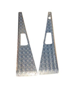 DEFENDER 3MM WINGTOPS SMALL AIR INTAKE, SIDE FOLD L/H/D ARIEL HOLE (C/SUNK & S/S FITTINGS)