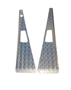 DEFENDER 3MM WINGTOPS SMALL AIR INTAKE SIDE FOLD R/H/D ARIEL HOLE (C/SUNK & S/S FITTINGS)