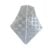 2mm Silver Powder Coated