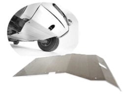 DISCOVERY 3 STEERING GUARD 8MM ALUMINIUM