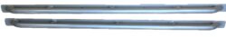 DEFENDER 90 SIDE PROTECTION BARS (REAR WINGS) SILVER