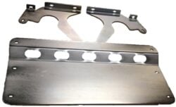 DISCOVERY 2 SUMP GUARD (ZINC PASSIVATE)