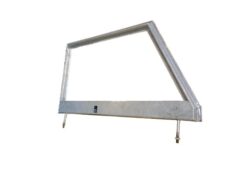 Galvanised Unglazed For Series 3 Left Hand Front Door Top (S)