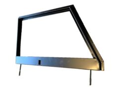 Powder Coated Unglazed For Series 3 LH Front Door Top (S)
