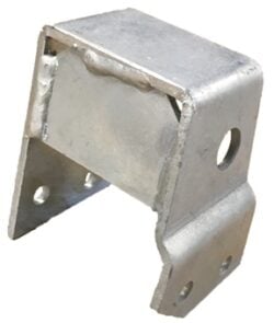 BRACKET STEERING DAMPER TO CHASSIS RHD GALV