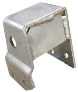 BRACKET STEERING DAMPER TO CHASSIS LHD GALV