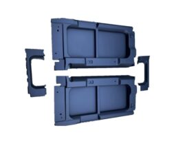 Defender 90 Black Interior Rear Side Panels Without Window Cut Outs