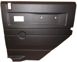 R/H 2ND ROW DOOR CASE-PUSH BUTTON HANDLE-BLACK ELEC WINDOWS >2007