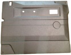 L/H FRONT DOOR CASE LATE DEF PUSH BUTTON HANDLE GREY ELECTRIC WINDOWS >2007