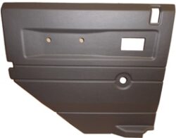 L/H 2ND ROW DOOR CASE-PUSH BUTTON HANDLE-GREY MANUAL >2007