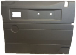 R/H FRONT DOOR CASE LIGHT GREY (LOY) FOR LATE DEFENDERS WITH PUSH BUTTON HANDLE - ELECTRIC WINDOW >2007