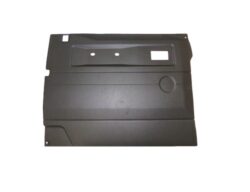 L/H Front Door Case Black Late Defender 2007 On With Push Button Handle Electric Window (Pressed Door Range)