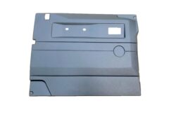 L/H Front Door Case Dark Grey Late Defender 2007 On With Push Button Handle Electric Window (Pressed Door Range)