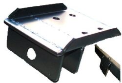 FRONT BUMPER REMOVABLE TOWING HITCH PLATE