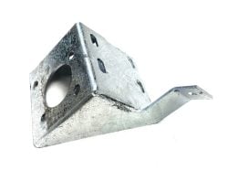 BRACKET FOR STEERING BOX TO BULKHEAD RHD (GALVANISED)