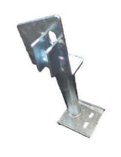 R/H Rear Seat Belt Mounting Tube 110" Defender Galvanised Finish