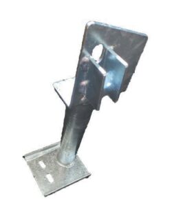 L/H Rear Seat Belt Mounting Tube 110" Defender Galvanised Finish