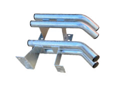 Rear Corner Tubular Bumperettes (Galvanised)