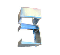 Rear Bumperettes (Pair) Galvanised - Military/ Airportable Rear Crossmembers