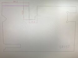 Safari Door Casing 90mm Wiper Cut Out - Image 2