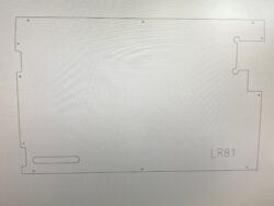 SERIES 3 / DEFENDER TREAD PLATE REAR DOOR CASE (FITS LR14 LR509 STC1424) (NO WIPER CUT OUT) - Image 2
