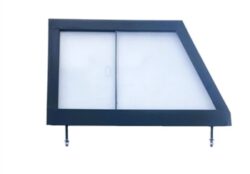 GLAZED Powder Coated For Series 3 Door Top RH (S)