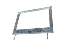 R/H 2ND ROW GALV DOOR TOP (UNGLAZED) - Image 2