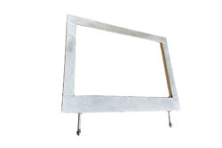 L/H 2ND ROW GALV DOOR TOP (UNGLAZED)