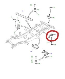 BRACKET - BODY SUPPORT - Image 2