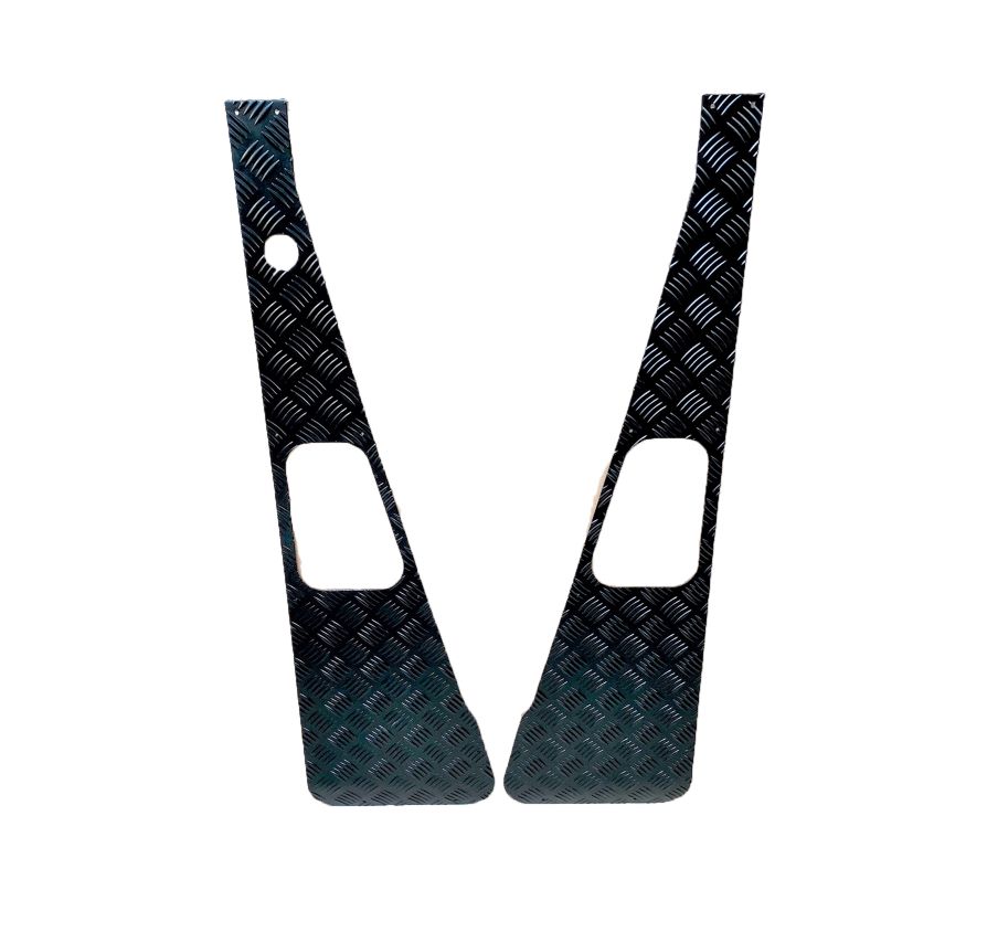 Defender Tdi Wing Top Protectors With Large Air Intake & Aerial Hole ...