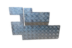 DEFENDER PUMA INTERNAL CHEQUER PLATE REAR DOOR CARD