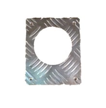 DEFENDER TD5 FUEL FILLER CHEQUER PLATE SURROUND