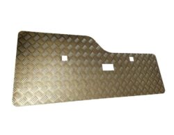 Discovery 2 Chequer Plate  Rear Inner Door Card