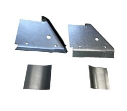 LR512-5&13 Defender 110 Rear Crossmember Fillet Plates & 3" Squares