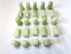 GREEN NUT SQUARE PLASTIC INSERT (24 PER KIT)