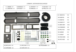 Defender Bulkhead Fitting Kit 1984 - 2006 - Image 2