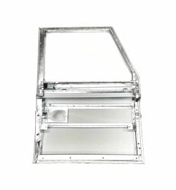 Defender L/H Front Door Galvanised Frame Aluminium Skin (94-2006) (BDA710030) - Image 2