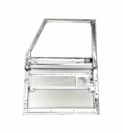 Defender R/H Front Door Galvanised Frame Steel Zintec Skin (94-2006) (BDA710020) - Image 2